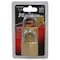Master Lock 1-1/4 in. H X 5/16 in. W X 1-9/16 in. L Brass 4-Pin Tumbler Exterior Padlock, PK2 140T - alternate 2